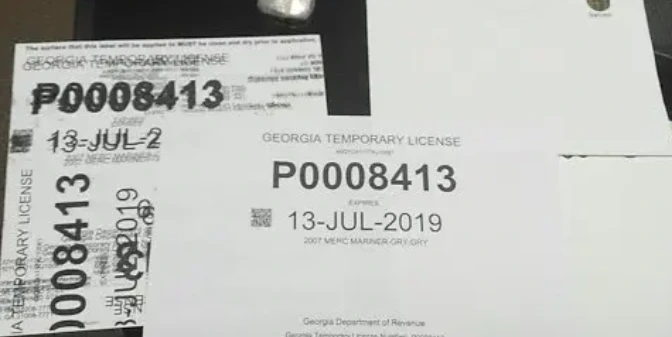 Aprenda Que hacer si tu placa temporal no es legal